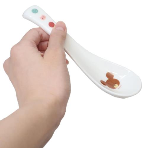 くまのがっこう お鍋用品 レンゲ ジャッキーとねこ 金正陶器