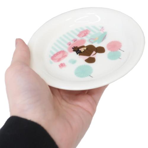 小皿 ミニプレート くまのがっこう プレゼントフォーミー 金正陶器 食器