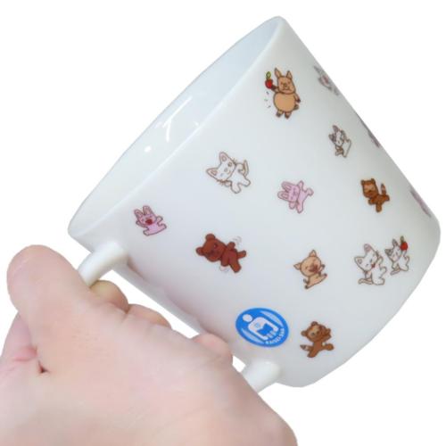 新品 ノンタン マグカップ いないいないばぁ！ フェイス ノンタン マグ