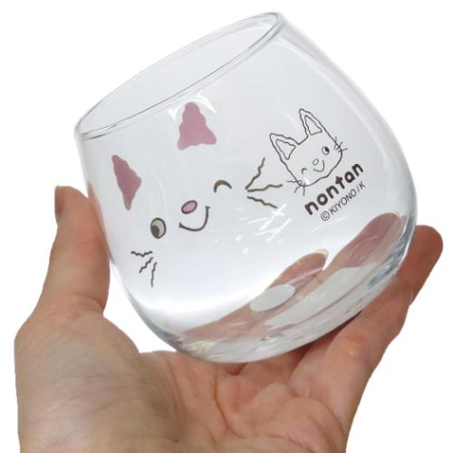 ガラスコップ ゆらゆらタンブラー ノンタン 金正陶器 日本製 食器 絵本キャラクター
