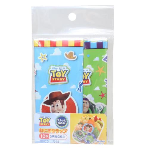 トイストーリー グッズ おにぎり包み ディズニー キャラクター おにぎりラップ 10枚入り 25
