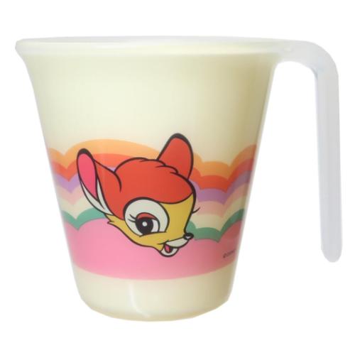 バンビ ハンドル付スタッキングタンブラー プラカップ レトロ ディズニー キャラクター グッズ