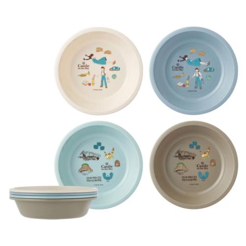 天空の城ラピュタ 中鉢 ボウル４Ｐセット スタジオジブリ スケーター ランチグッズ