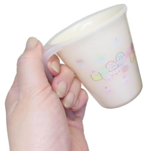 すみっコぐらし ハンドル付スタッキングタンブラー サンエックス プラカップ キャラクター 260ml おかし屋さん