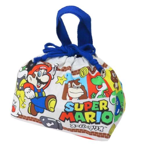 お弁当きんちゃく ランチ巾着 スーパーマリオ スケーター