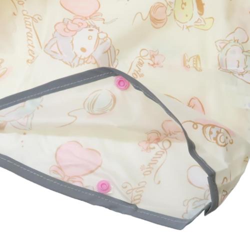 子供用 レインウェア サンリオキャラクターズ キッズレインポンチョ 90cm サンリオ こねこねこ 子ども用 雨合羽 キャラクター