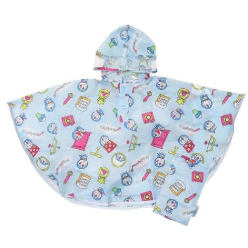 アイムドラえもん グッズ 子供用 レインウェア サンリオ アニメキャラクター キッズレインポンチョ 90cm