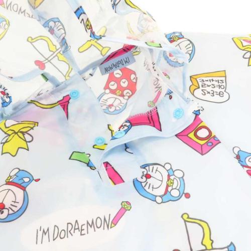 アイムドラえもん グッズ 子供用 レインウェア サンリオ アニメキャラクター キッズレインポンチョ 90cm