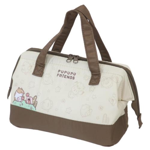 がま口型ランチバッグ お弁当かばん フレンズ 星のカービィ スケーター 保温 保冷 アルミ蒸着