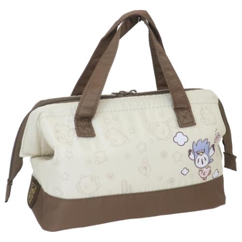 がま口型ランチバッグ お弁当かばん フレンズ 星のカービィ スケーター 保温 保冷 アルミ蒸着