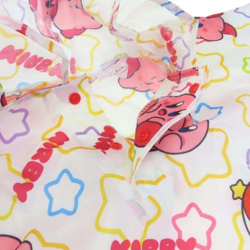 星のカービィ 子供用 レインウェア キッズレインポンチョ 90cm スケーター 子ども用 雨合羽