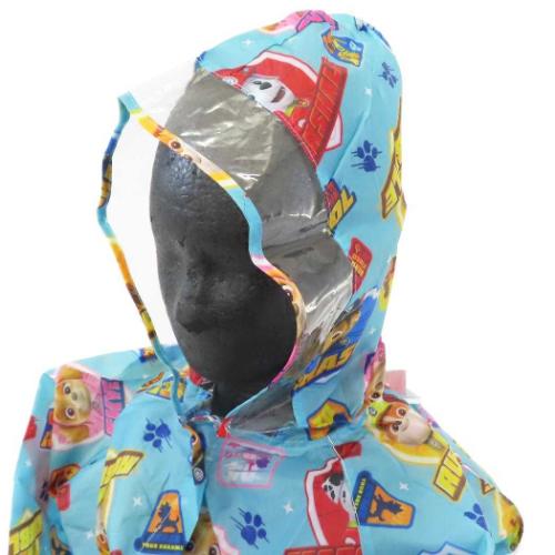 パウパトロール グッズ 子供用 レインウェア アニメキャラクター リュック ランドセルが背負えるレインコート