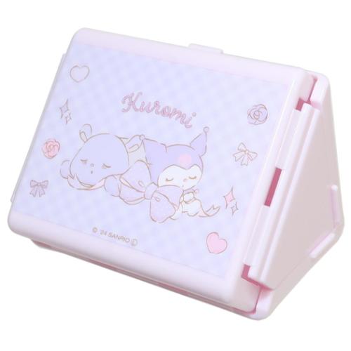 クロミ グッズ お弁当箱 サンリオ キャラクター 抗菌折りたたみおにぎりケース ビッグリボン