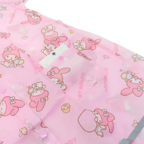 マイメロディ グッズ 子供用 レインウェア キャラクター リュック ランドセルが背負えるレインコート いつもいっしょのお友だち