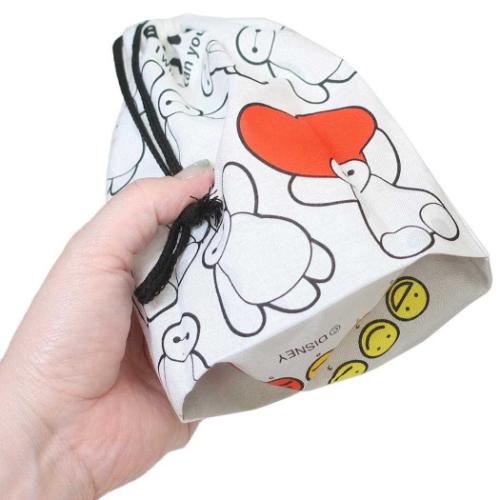 ベイマックス コップ袋 巾着袋 25 ディズニー キャラクター