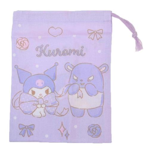 クロミ コップ袋 巾着袋 ビッグリボン サンリオ キャラクター グッズ
