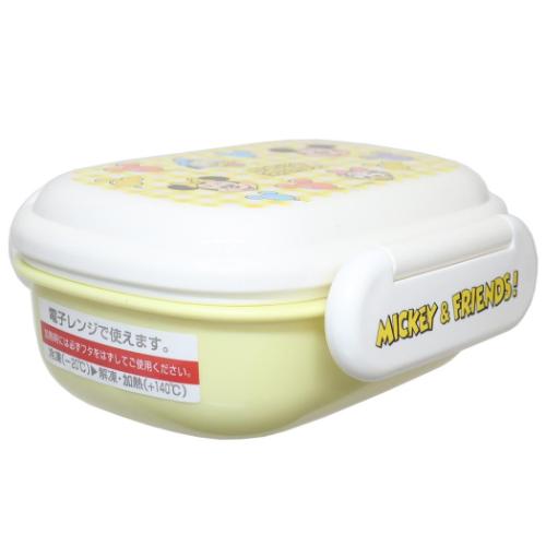 お弁当箱 ミッキー＆フレンズ 抗菌食洗機対応ふわっとフタタイトランチボックス 270ml ディズニー 風船 一段ランチボックス キャラクター