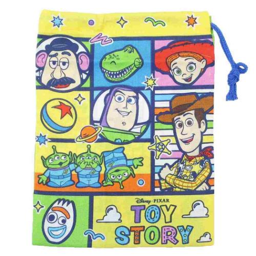 トイストーリー 巾着袋 コップ袋 25 ディズニー スケーター 保育園 幼稚園 小学校 子ども