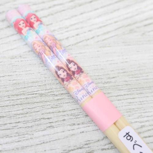 ディズニープリンセス ディズニー キャラクター おはしセット 竹安全箸 16.5cm すべり止加工