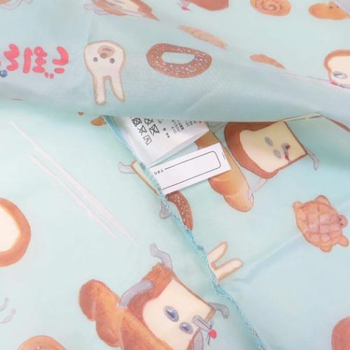 パンどろぼう グッズ 子供用 レインウェア 絵本キャラクター キッズレインポンチョ 90cm