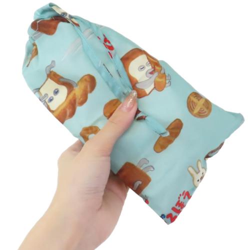 パンどろぼう グッズ 子供用 レインウェア 絵本キャラクター キッズレインポンチョ 90cm