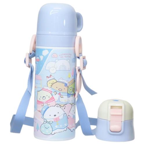 スケーター 水筒 名前シール付き キッズ 子供用 超軽量 小学生