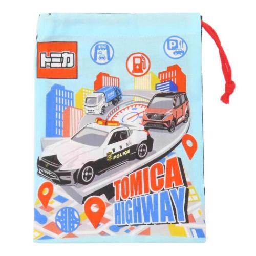 トミカ TOMICA キャラクター きんちゃく袋 コップ袋 スケーター