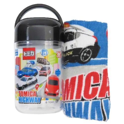 おしぼりセット 抗菌ケース付おしぼり トミカ TOMICA