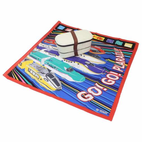 プラレール お弁当箱ナフキン 鉄道 ランチクロス キャラクター 25