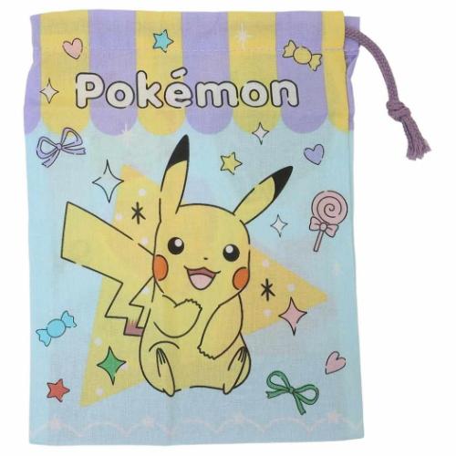 巾着袋 コップ袋 ポケモン ポケットモンスター Popping Up スケーター