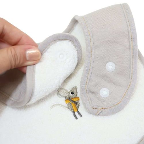 イニシャルスタイ ベビービブ キャラ レオレオニ T ウェーブ COCOWALK よだれかけ ベビー 赤ちゃん用品 出産祝い ギフト 絵本キャラクター