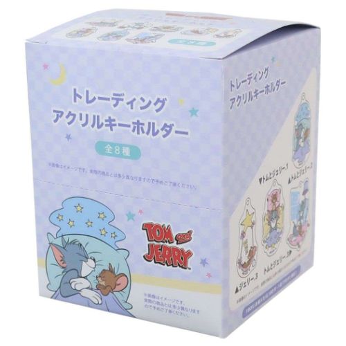 トムとジェリー トレーディングアクリルキーホルダー 全8種 8個入BOX キーリング セット ワーナーブラザース プレゼント 男の子 バレンタイン