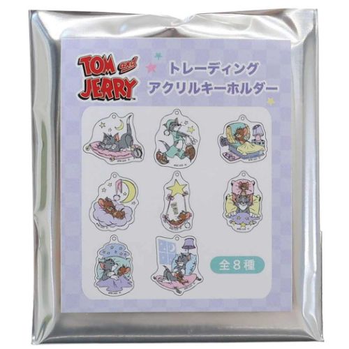 トムとジェリー トレーディングアクリルキーホルダー 全8種 8個入BOX
