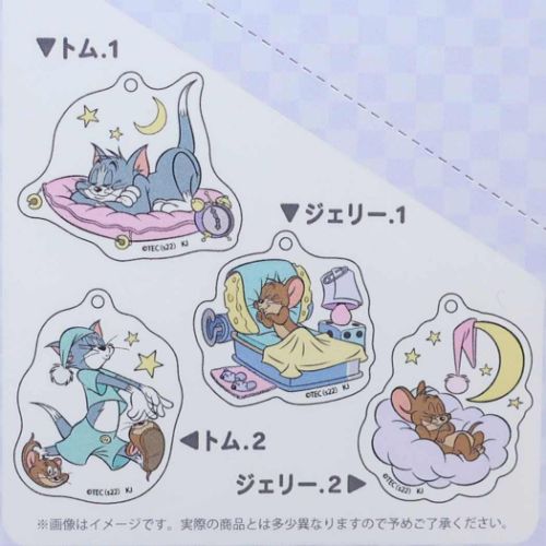 トムとジェリー トレーディングアクリルキーホルダー 全8種 8個入BOX