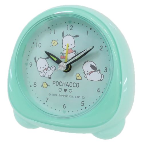 キャラクターのシネマコレクションポチャッコ 目覚まし時計 ミニライトクロック サンリオ クラックス 人気新品入荷