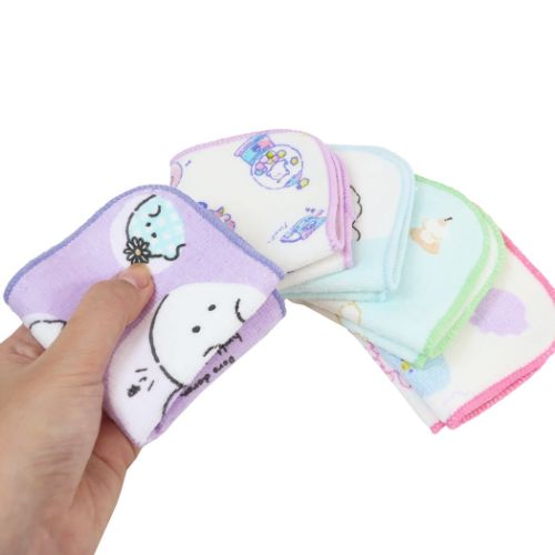 萌タオル5枚セット バスタオル1枚＆フェイスタオル2枚入り ギフトセット｜フー