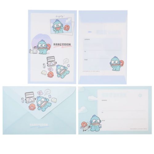 サンリオ♡ハンギョドン キャラクター大賞 ミニレターセット 2019年 ハンギョドン グッズ レターセット サンリオ キャラクター 手紙