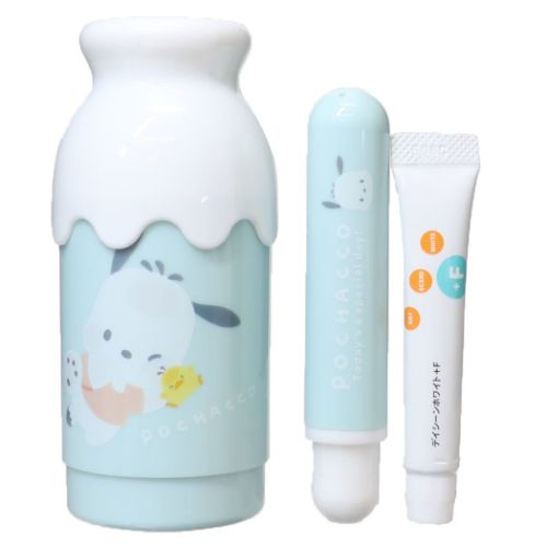Yahoo! Yahoo!ショッピング(ヤフー ショッピング)ポチャッコ はみがきセット ミルクビン型ハミガキセット サンリオ クラックス プレゼント 男の子 女の子 ギフト バレンタイン