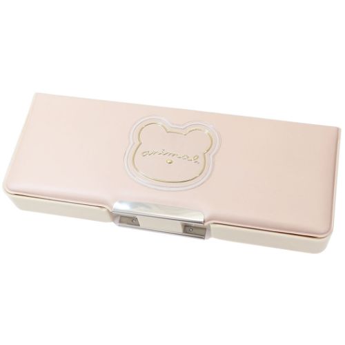 筆箱 コンパクト両面開きペンケース クマ 新入学 クラックスクリスマス