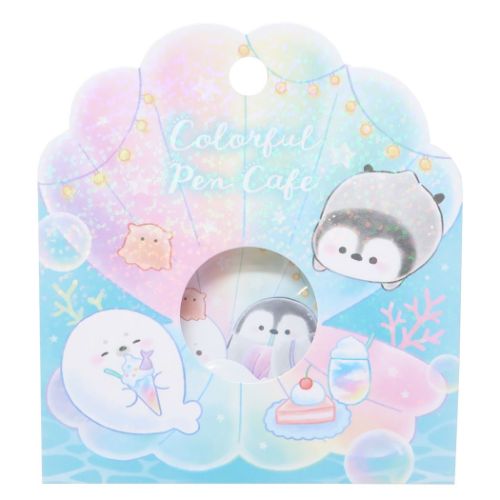 CRUX（クラックス） フレークシール ミニシールセット カラフルペン