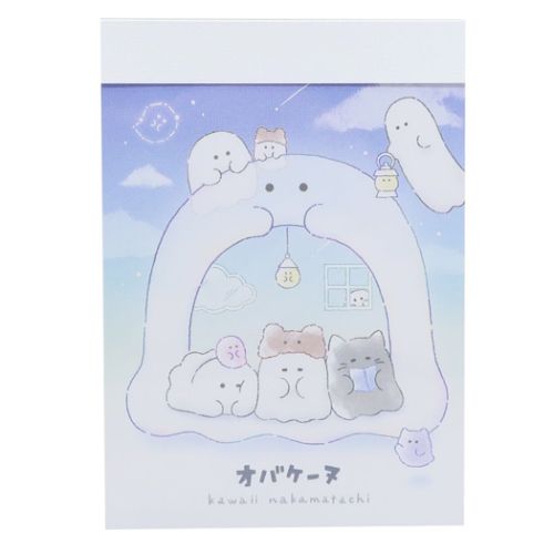 ミニミニメモ CRUX ミニミニメモ メモ帳 オバケーヌ オウチーヌ 新入学