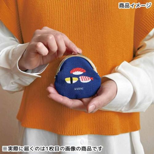 がま口 刺繍ガマグチ おみやげニッポン 富士山 デコレ 小銭入れ コインケース かわいい