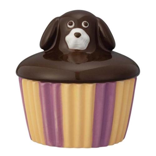 卓上収納 Maison terrie カップケーキ小物入れ ビターチョコ 小物入れ