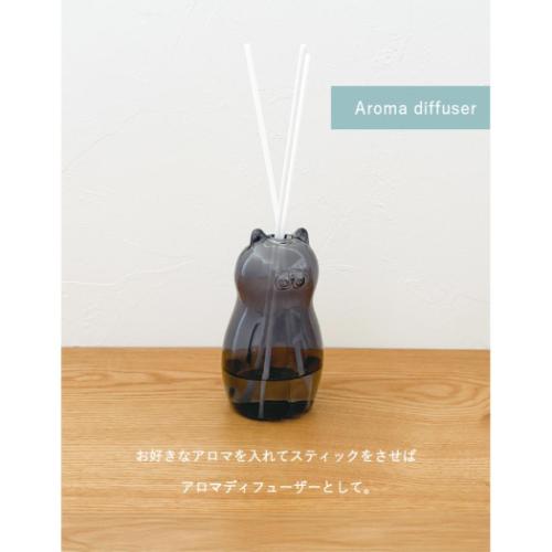 花瓶 Glass cat vase ねこ デコレ フラワーベース 一輪挿し 爆買
