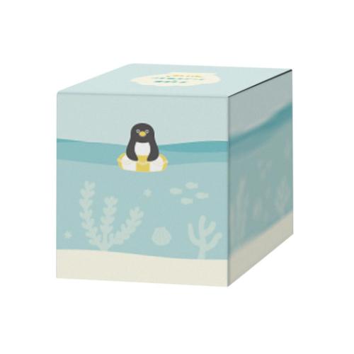 マグカップ 浮き輪スプーン＆海中マグ puka puka ペンギン デコレ プレゼント ギフト