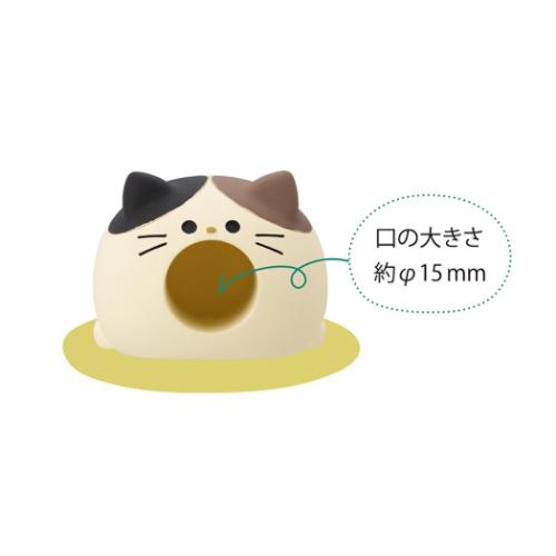 ペン立て マグネットペンスタンド みけねこ デコレ おもしろ雑貨