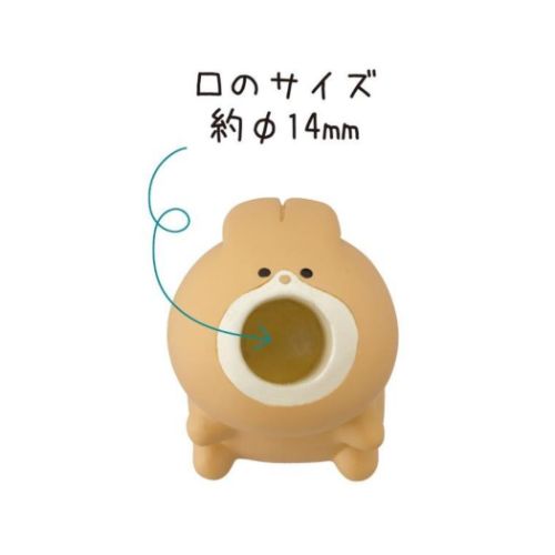 ペン立て harapeko animal はらぺこあにまる ペンスタンド かえる デコレ 卓上収納