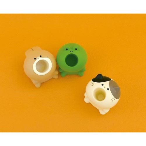 ペン立て harapeko animal はらぺこあにまる ペンスタンド かえる デコレ 卓上収納