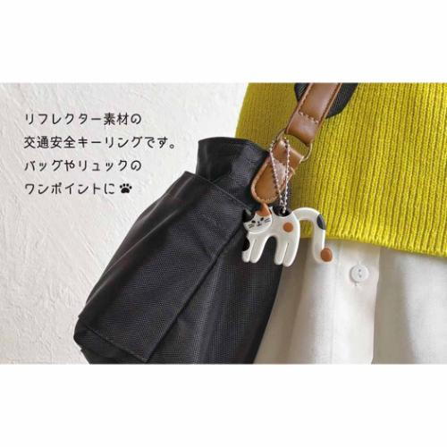 キーリング Cat's initial ネコのイニシャルシリーズ 猫のイニシャルキーリング M ねこ デコレ