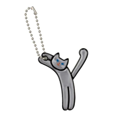 猫のイニシャルキーリング Cat's initial ネコのイニシャルシリーズ キーリング ねこ デコレ Y